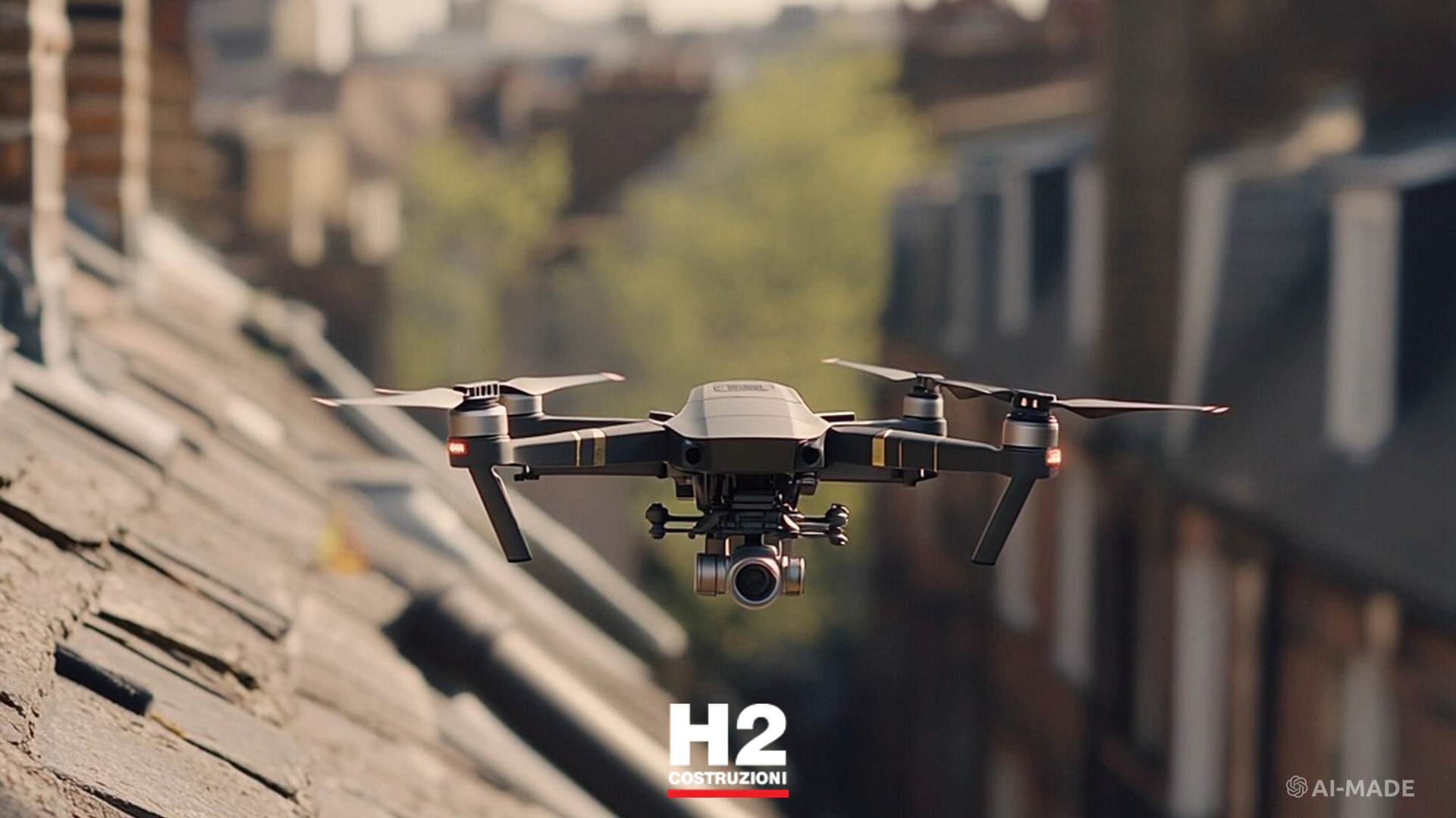 Ispezioni con drone per infiltrazioni a casa e condominio
