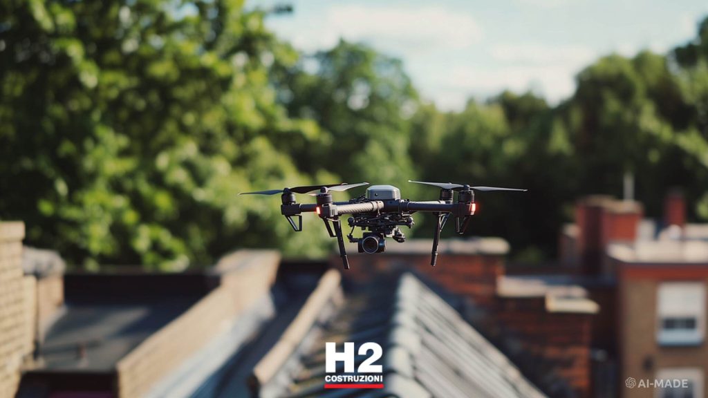 Ispezioni con drone per infiltrazioni a casa e condominio