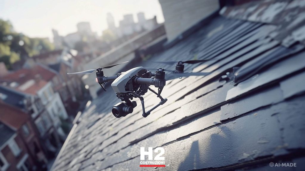 Ispezioni con drone per infiltrazioni a casa e condominio