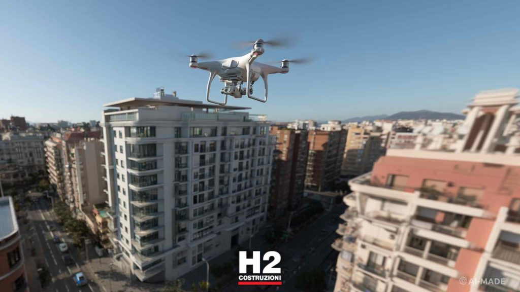 Manutenzione facciate condominio con drone: guida completa