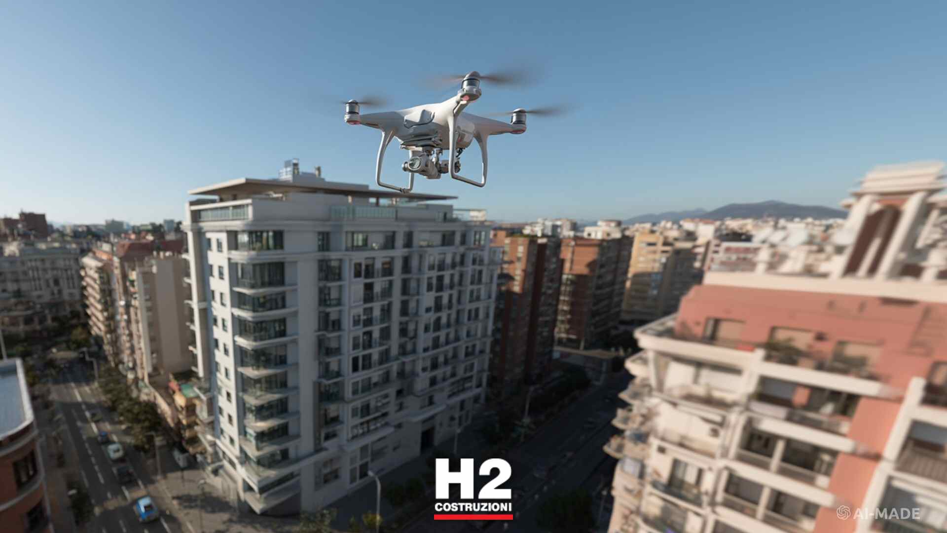 Manutenzione facciate condominio con drone: guida completa