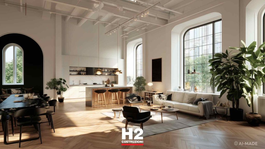 Ristrutturare un open space di lusso: idee e soluzioni