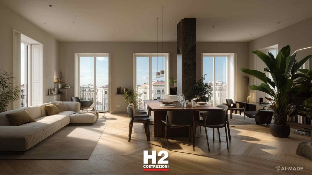 Ristrutturare un open space di lusso: idee e soluzioni