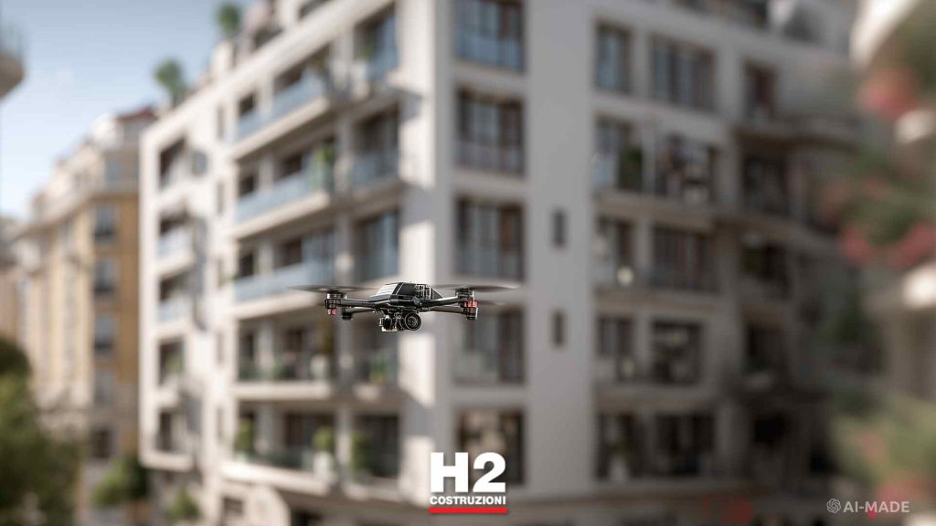 Manutenzione facciate condominio con drone: guida completa