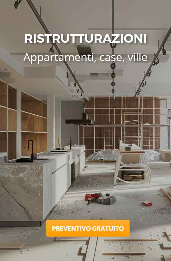 Ristrutturazione completa di appartamenti case, ville - H2 Costruzioni
