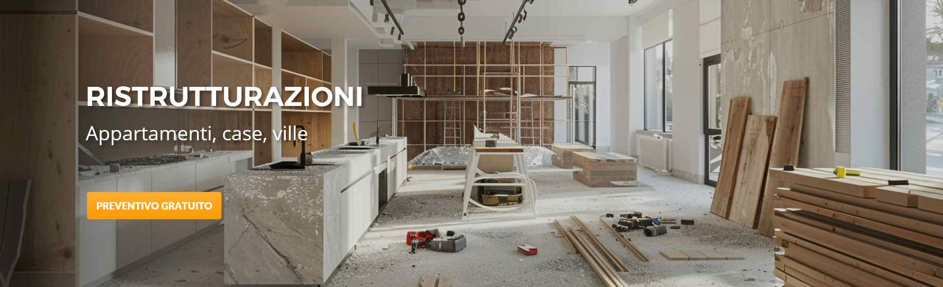 Ristrutturazione completa di appartamenti case, ville - H2 Costruzioni