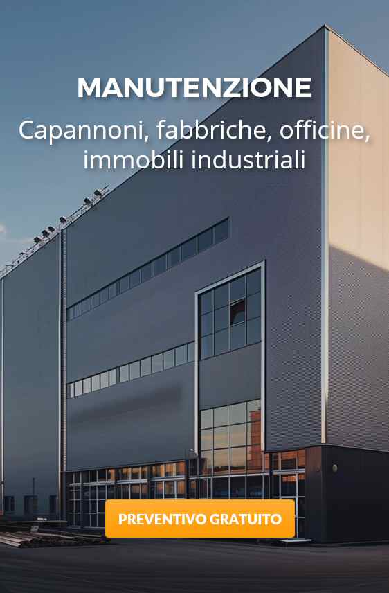 Manutenzione completa di capannoni, fabbriche, officine, immobili industriali - H2 Costruzioni