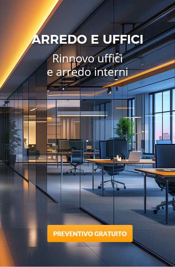 Ristrutturazione e rinnovo di uffici, studi e open space - H2 Costruzioni