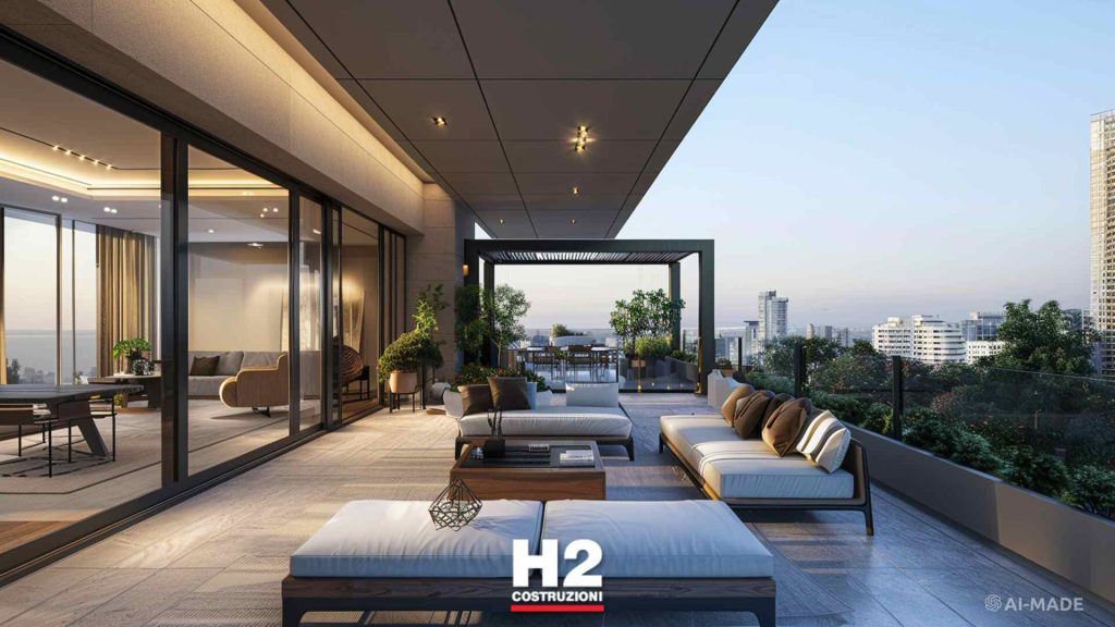 Ristrutturare un terrazzo di lusso: idee e soluzioni